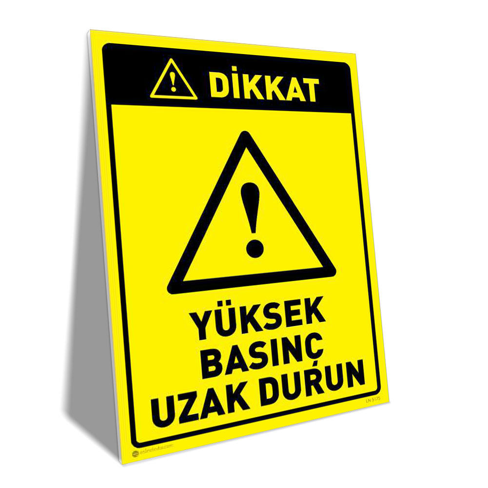 Yüksek Basınç Uzak Durun Yüksek Basınç Uzak Durun