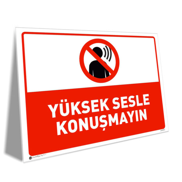 Yüksek Sesle Konuşmayın