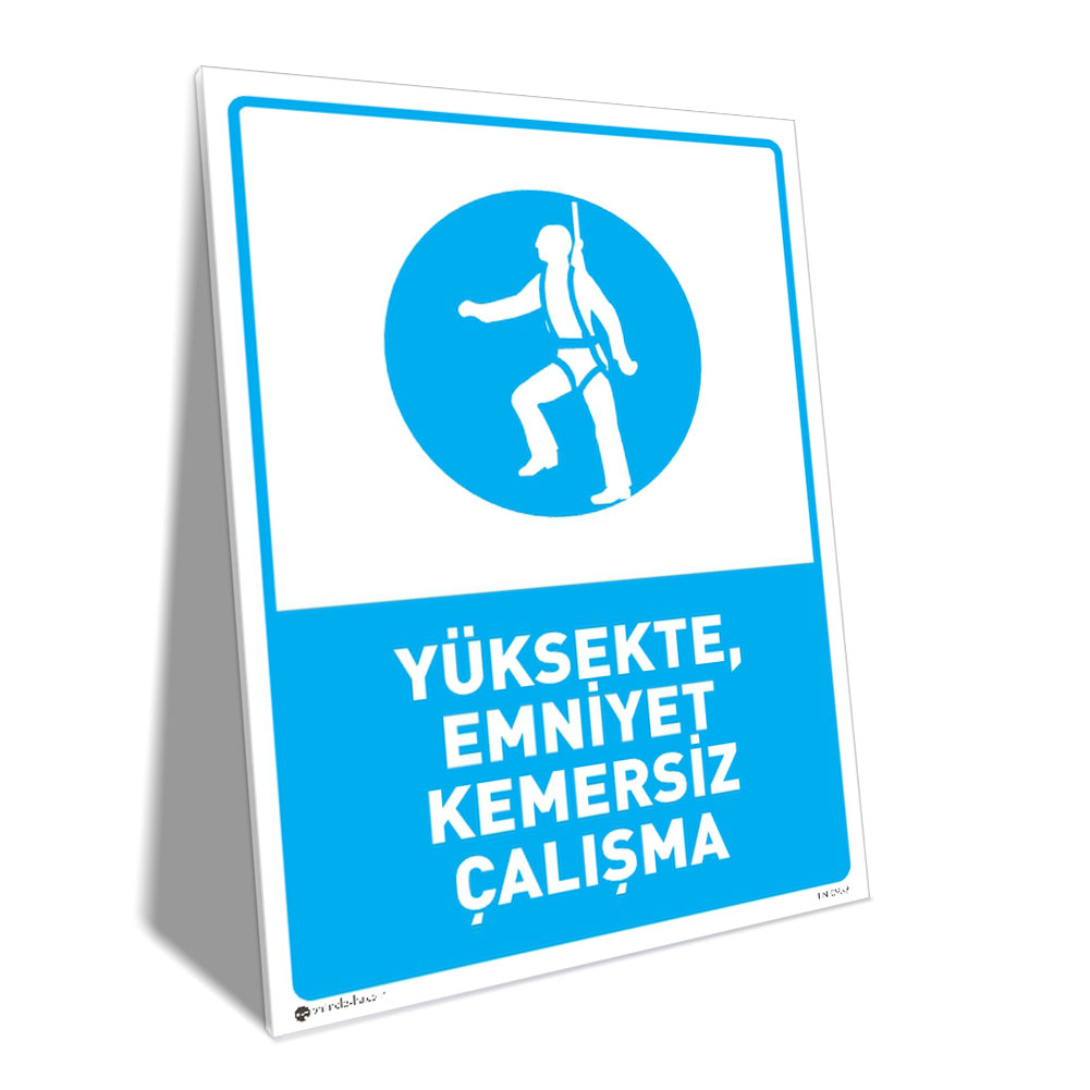 Yüksekte Emniyet Kemersiz Çalışma Yüksekte Emniyet Kemersiz Çalışma