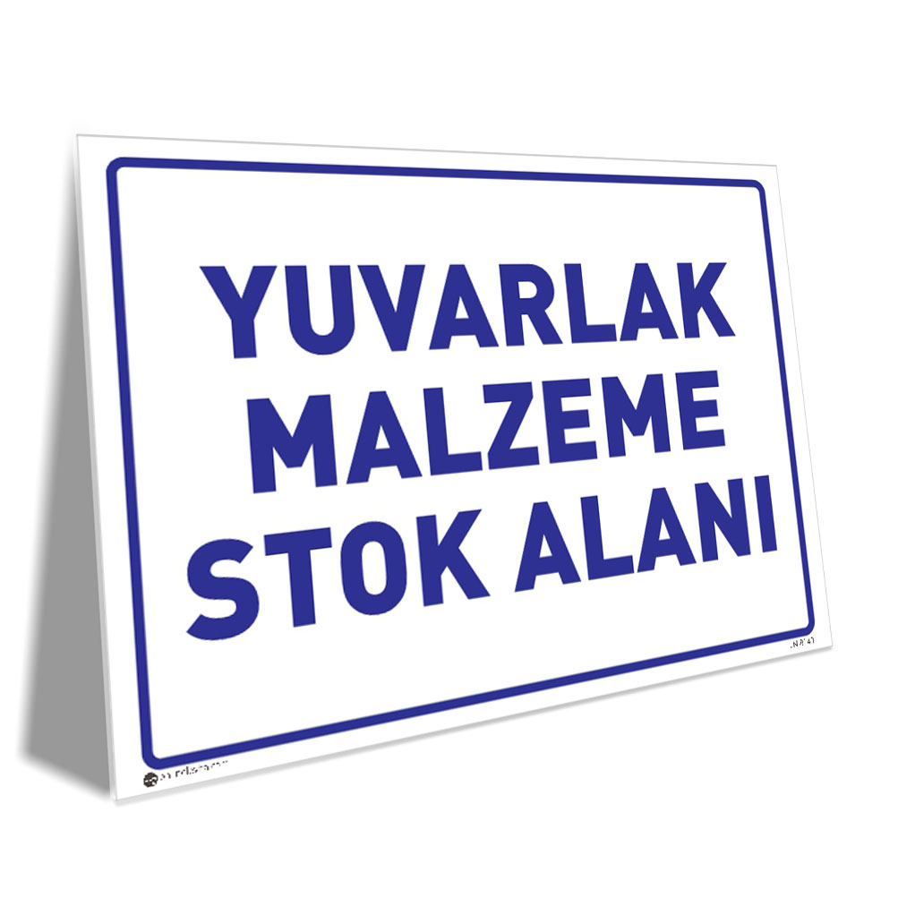 Yuvarlak Malzeme Stok Alanı Yuvarlak Malzeme Stok Alanı