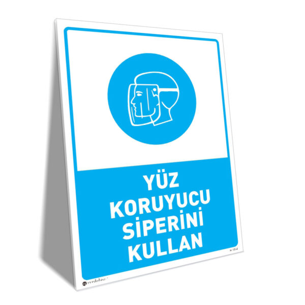 Yüz Koruyucu Siperini Kullan