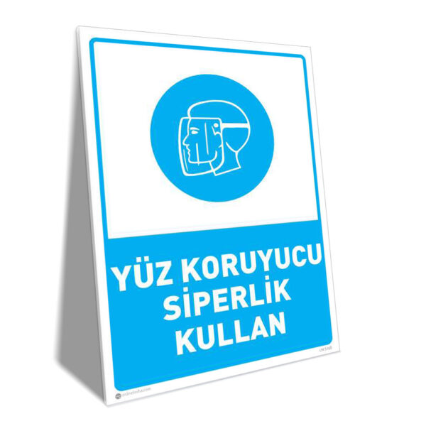 Yüz Koruyucu Siperlik Kullan