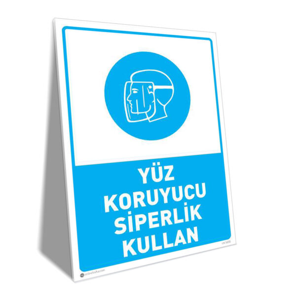 Yüz Koruyucu Siperlik Kullan