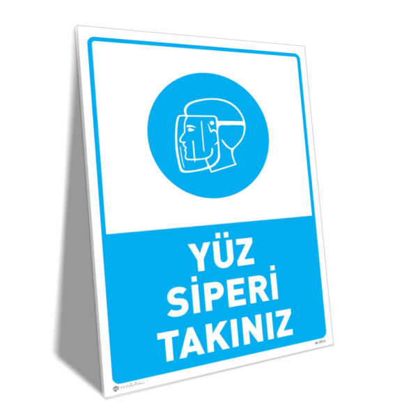 Yüz Siperi Takınız
