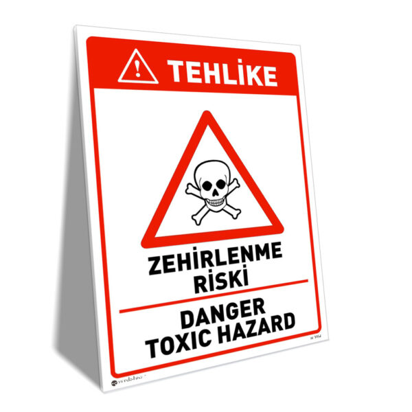 Zehirlenme Riski - Danger Toxic Hazard