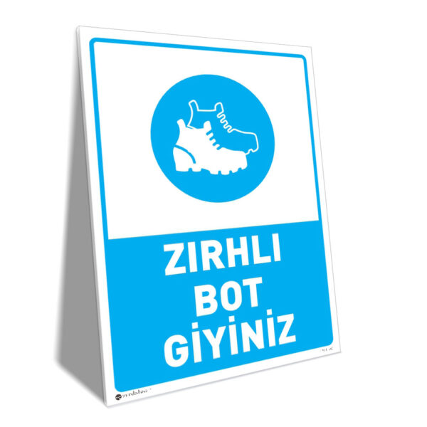 Zırhlı Bot Giyiniz