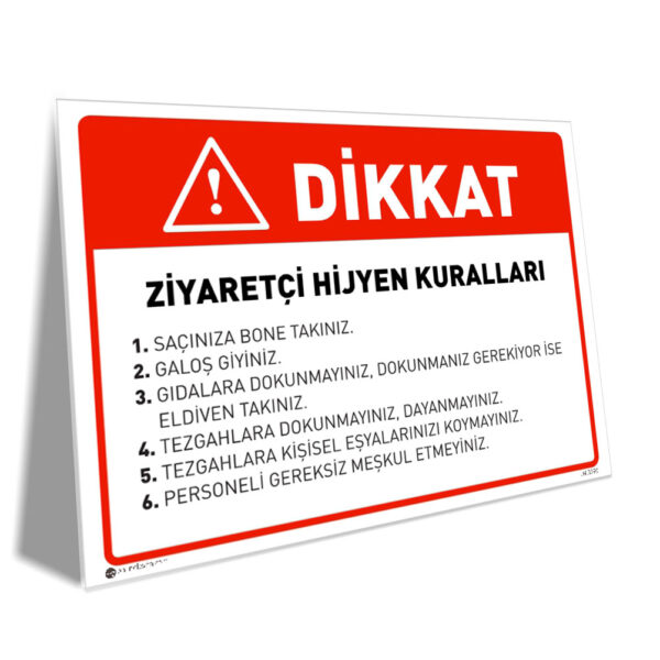 Ziyaretçi Hijyen Talimatı