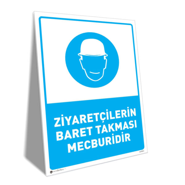 Ziyaretçilerin Baret Takması Zorunludur