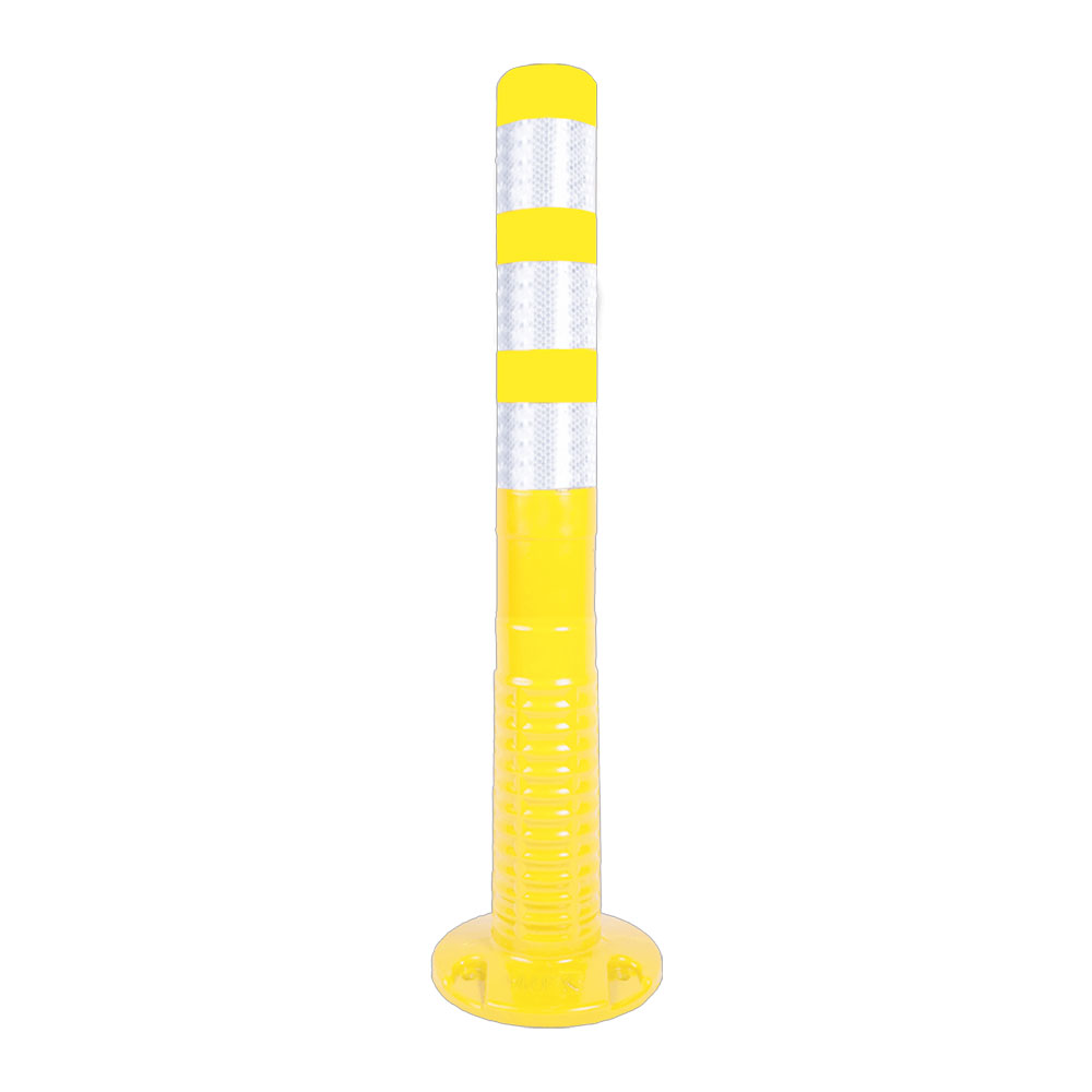 Delinatör Sarı Metalik Reflektörlü Bariyer - Esnek 75cm Delinatör Sarı Metalik Reflektörlü Bariyer - Esnek 75cm