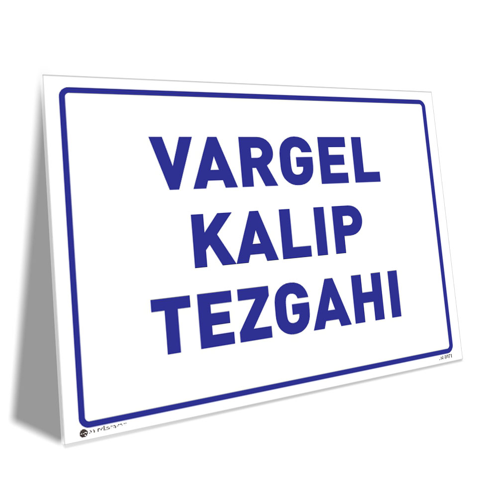 Vargel Kalıp Tezgahı Vargel Kalıp Tezgahı