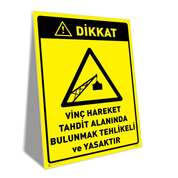 Vinç Hareket Tahdit Alanına Yaklaşma