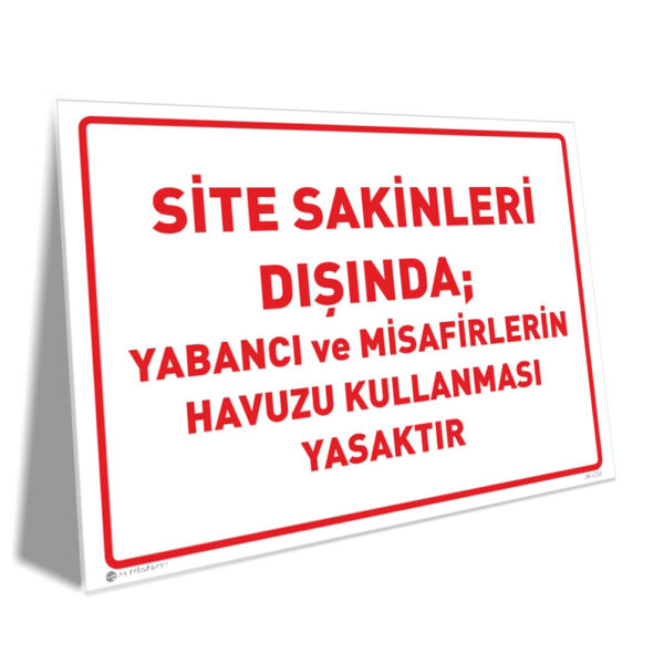 Yabancı ve Misafir Araçların Park Etmesi Yasaktır