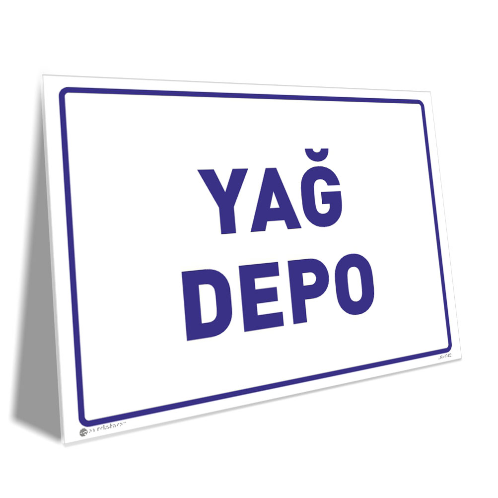 Yağ Deposu / Yağ Depolama Alanı Yağ Deposu / Yağ Depolama Alanı