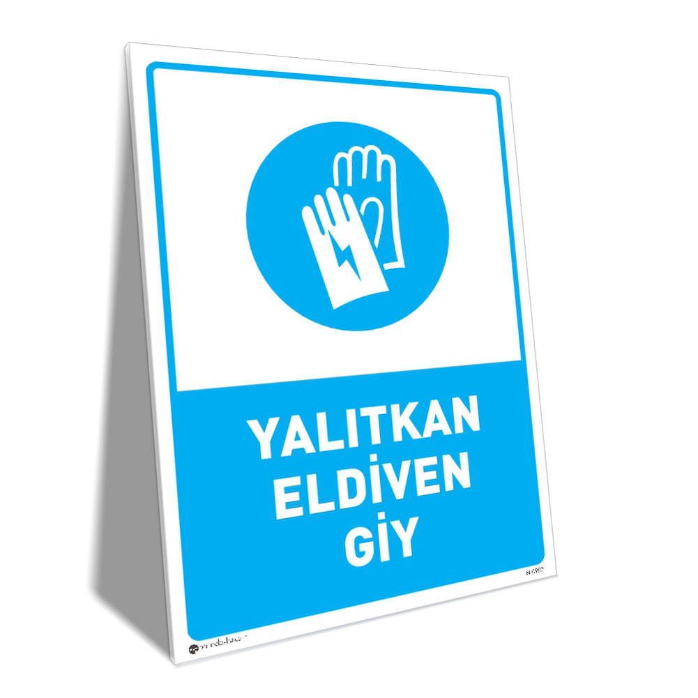 Yalıtkan Eldiven Giy Yalıtkan Eldiven Giy