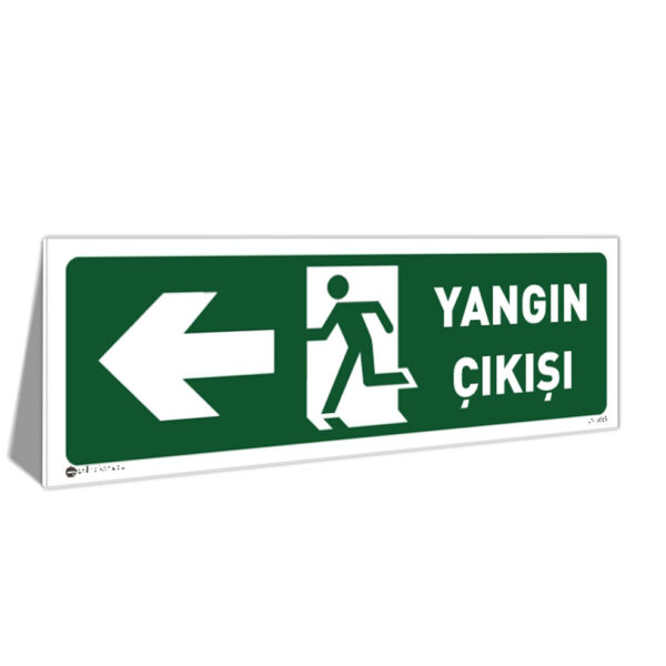 Yangın Çıkışı Sol