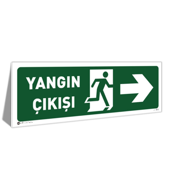 Yangın Çıkışı Sağ