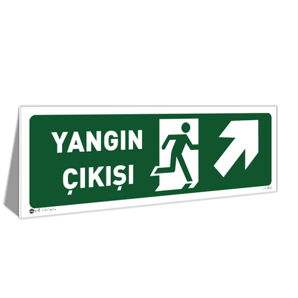 Yangın Çıkışı Sağ Yukarı Yangın Çıkışı Sağ Yukarı
