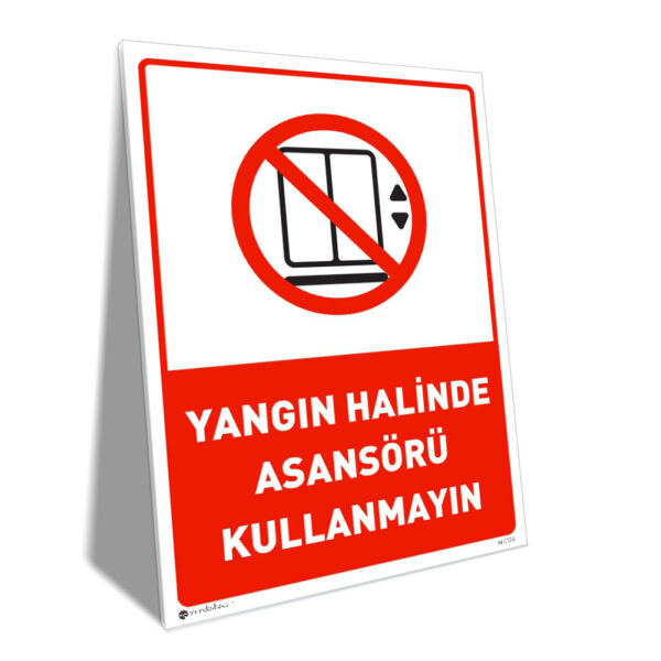 Yangın Halinde Asansörü Kullanma