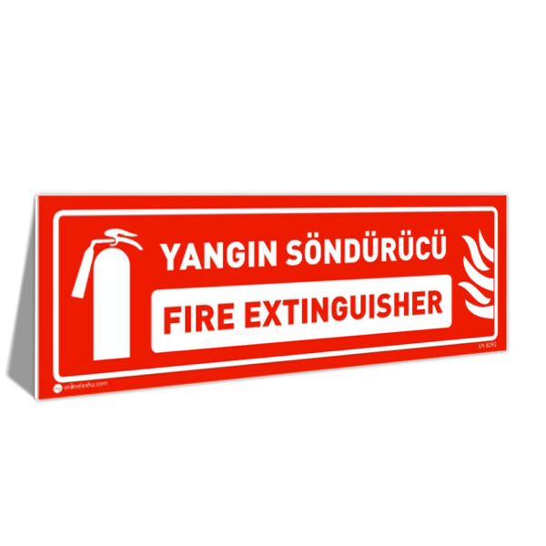 Yangın Söndürücü / Fire Extinguisher