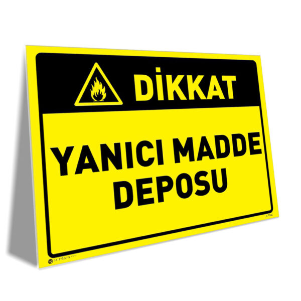 Yanıcı Madde Deposu Yanıcı Madde Deposu