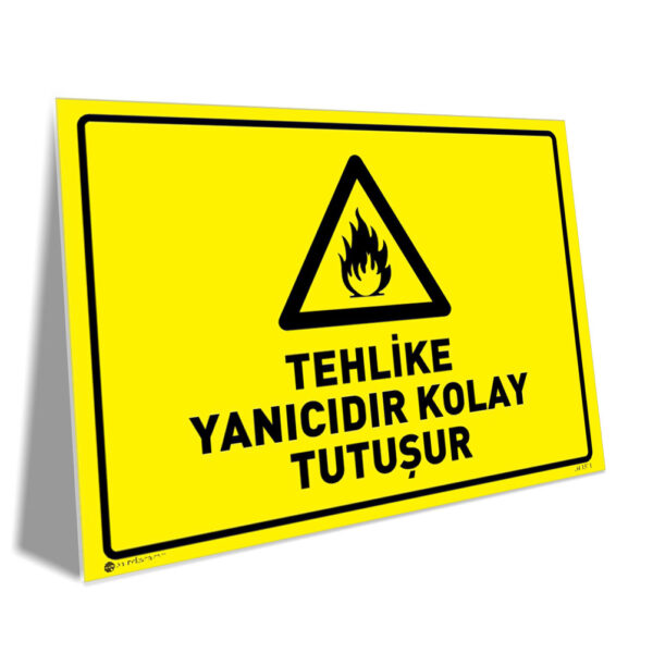 Yanıcıdır Kolay Tutuşur