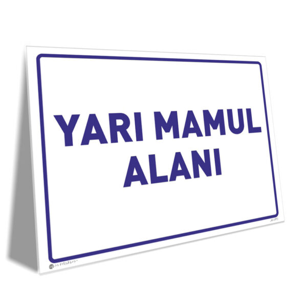 Yarı Mamul Alanı