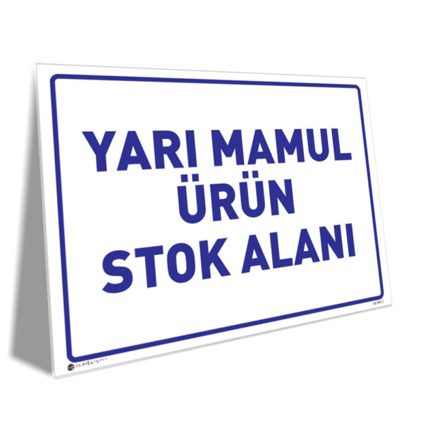 Yarı Mamül Ürün Stok Alanı