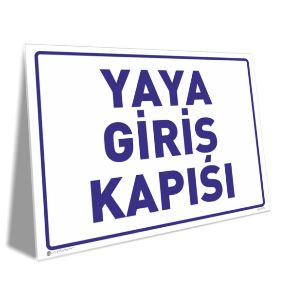 Yaya Giriş Kapısı