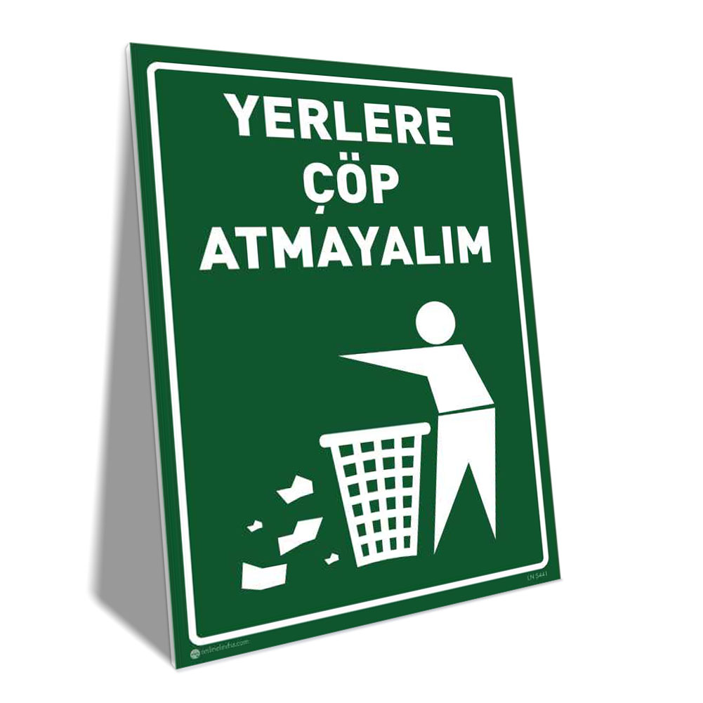 Yerlere Çöp Atmayalım Yerlere Çöp Atmayalım