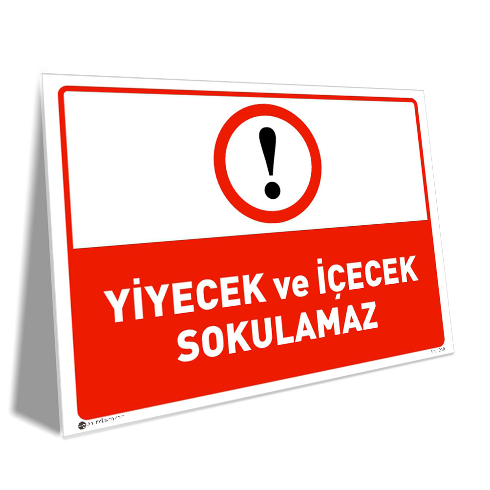 Yiyecek ve İçecek Sokulamaz Yiyecek ve İçecek Sokulamaz
