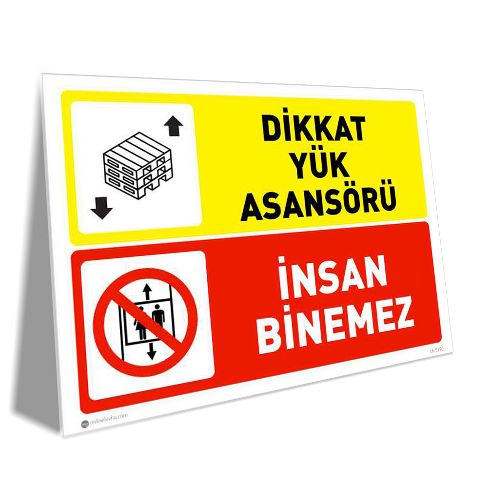 Yük Asansörü İnsan Binemez Yük Asansörü İnsan Binemez