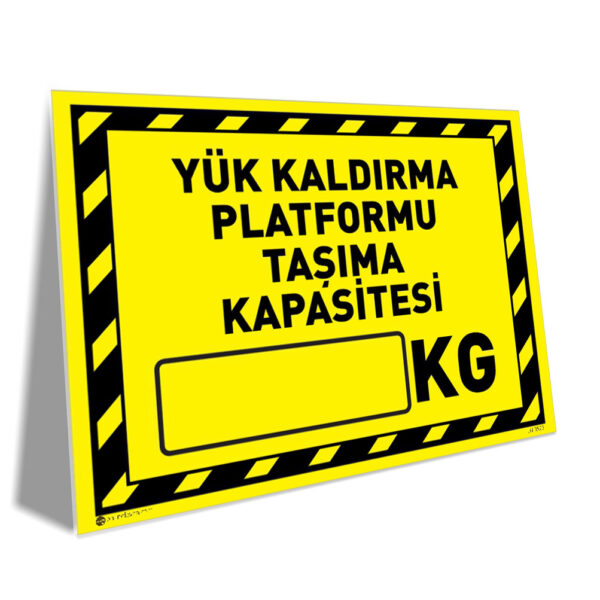 Yük Kaldırma Platformu Taşıma Kapasitesi