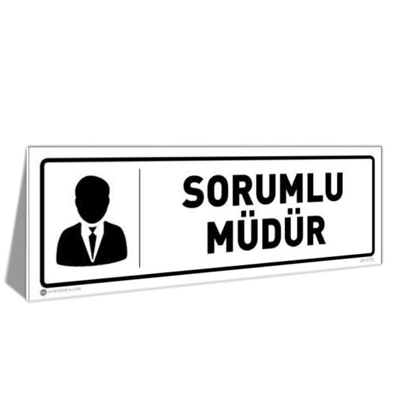 Sorumlu Müdür