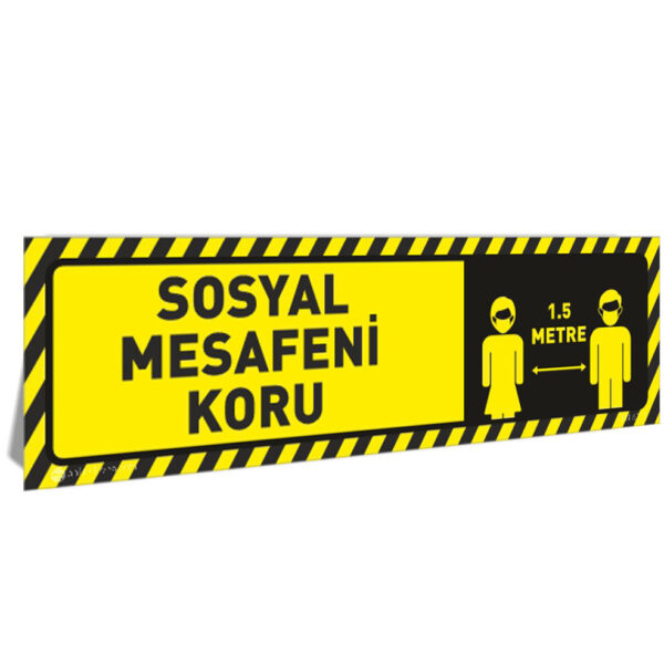 Sosyal Mesafeni Koru (1.5m)