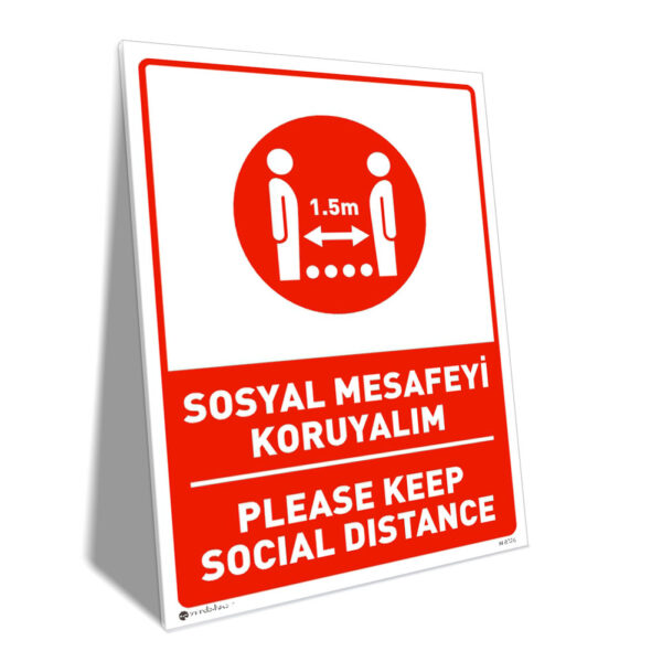 Sosyal Mesafeyi Koruyalım / Please Keep Social Distance