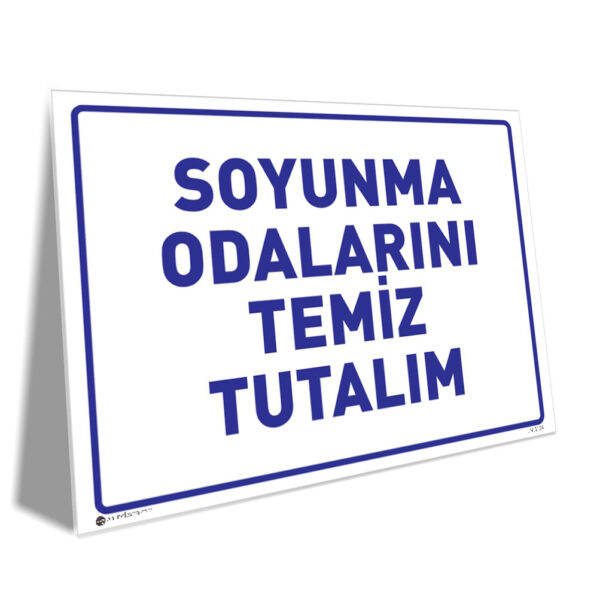 Soyunma Odalarını Temiz Tutalım