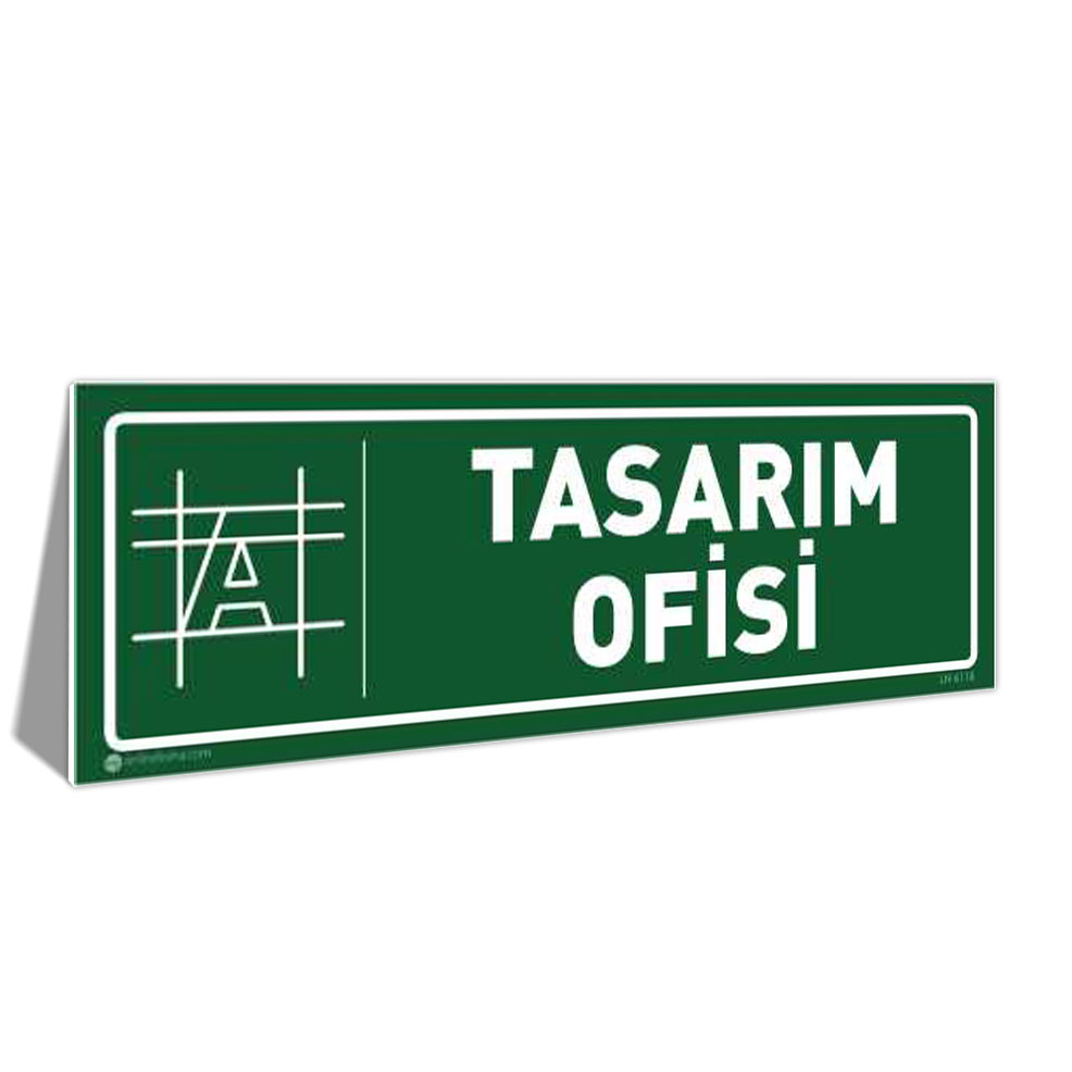Tasarım Ofisi Kapı İsimliği Tasarım Ofisi Kapı İsimliği