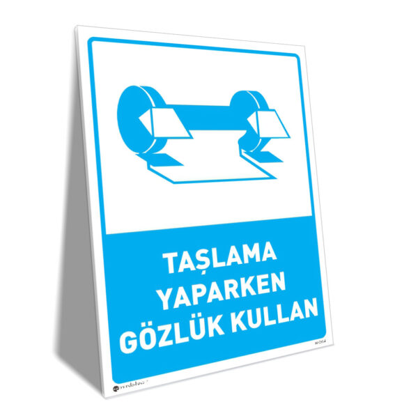 Taşlama Yaparken Gözlük Kullan