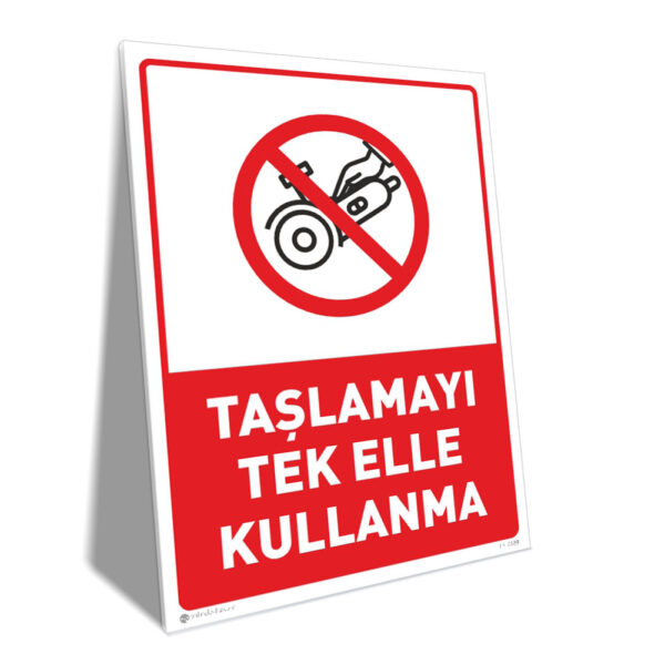 Taşlamayı Tek Elle Kullanma