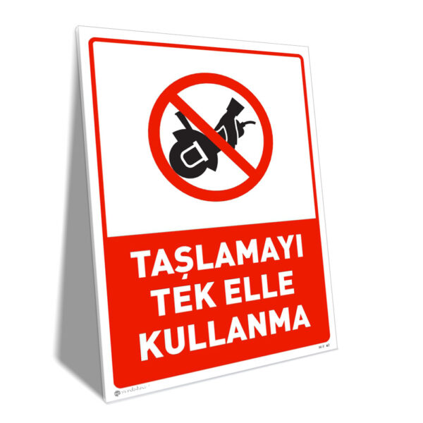Taşlamayı Tek Elle Kullanma