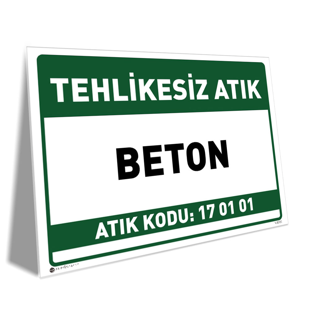 Tehlikesiz Beton Atık Tehlikesiz Beton Atık