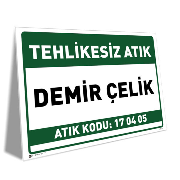 Tehlikesiz Demir ve Çelik Atık