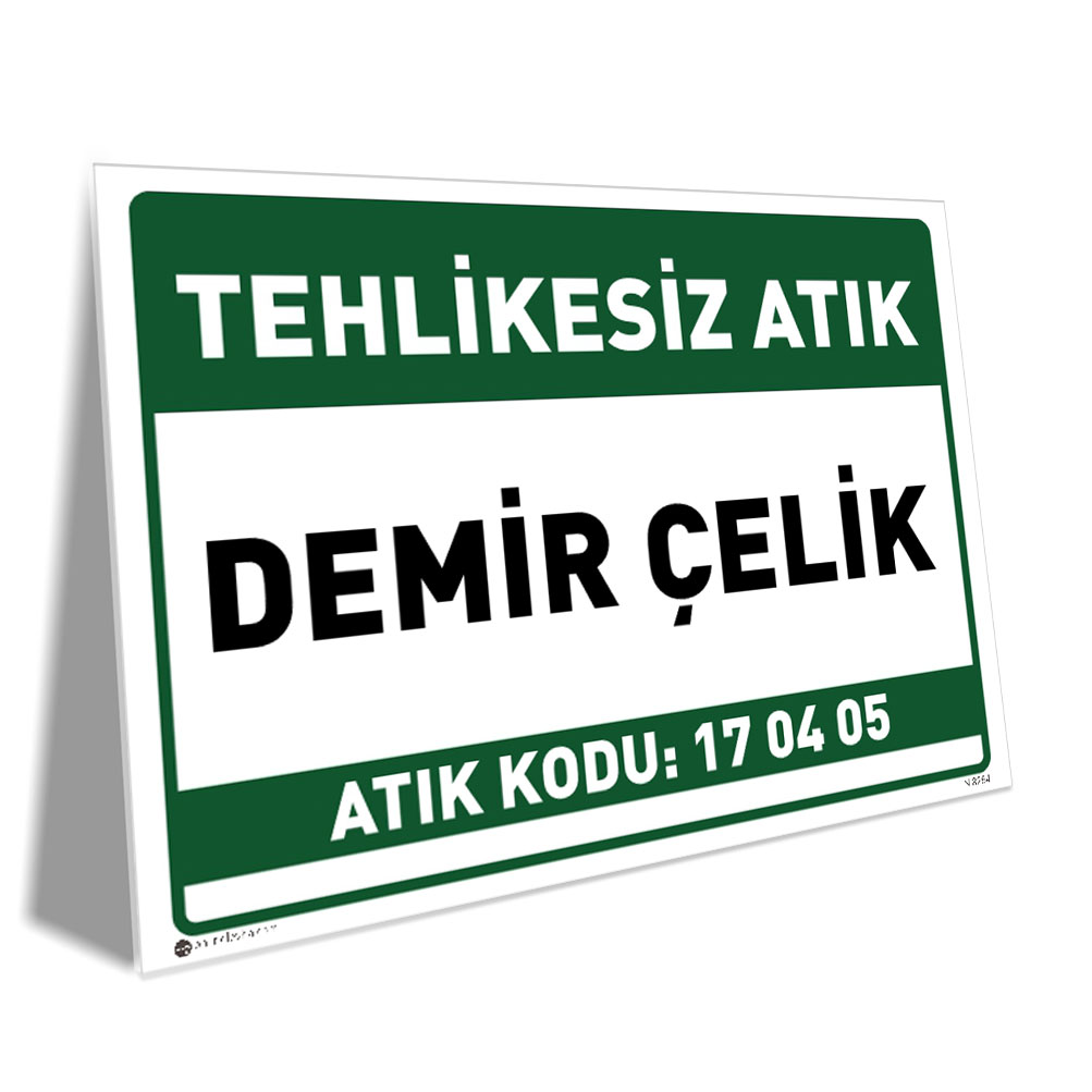 Tehlikesiz Demir ve Çelik Atık Tehlikesiz Demir ve Çelik Atık