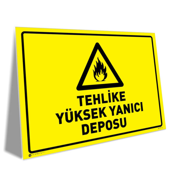 Tehlike Yüksek Yanıcı Deposu