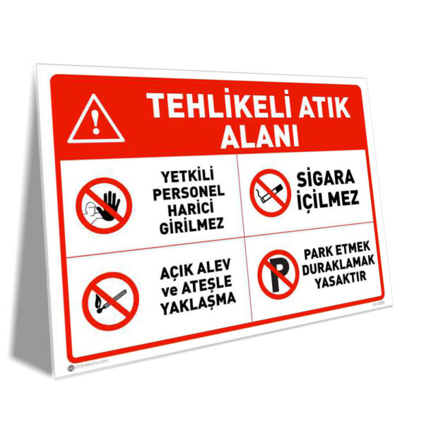 Tehlikeli Atık Alanı Tehlikeli Atık Alanı