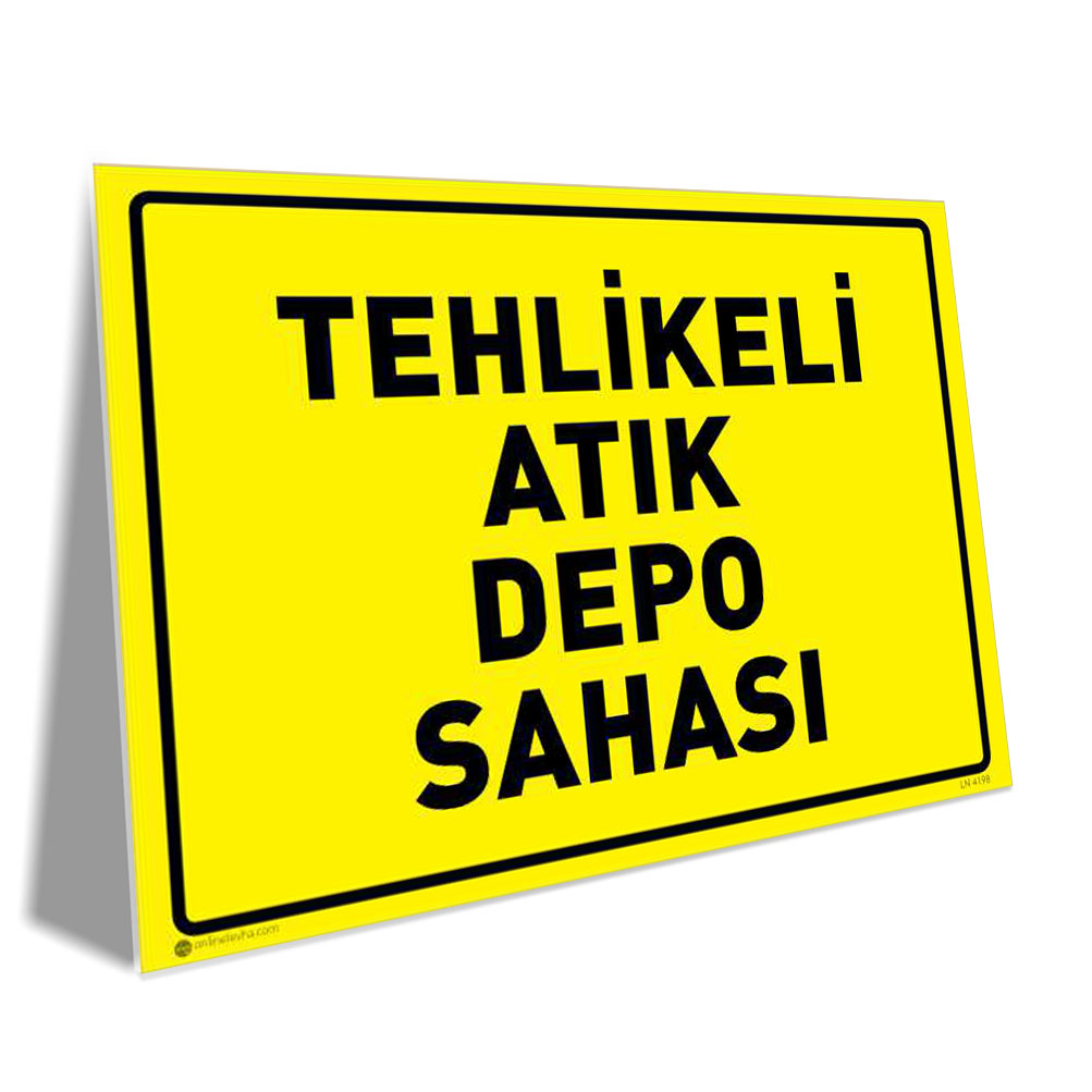 Tehlikeli Atık Depo Sahası Tehlikeli Atık Depo Sahası