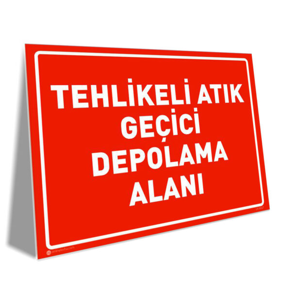 Tehlikeli Atık Geçici Depolama Alanı