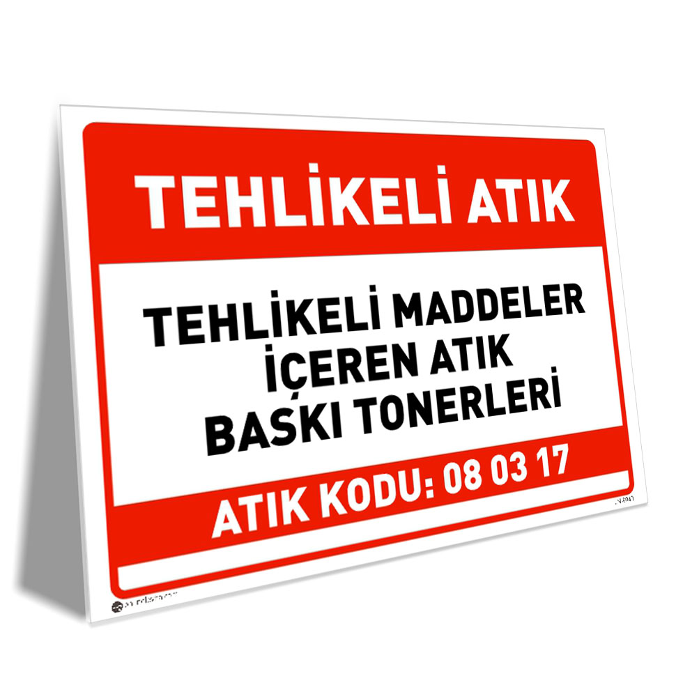 Tehlikeli Maddeler İçeren Atık Baskı Tonerleri (08 03 17) Tehlikeli Maddeler İçeren Atık Baskı Tonerleri (08 03 17)