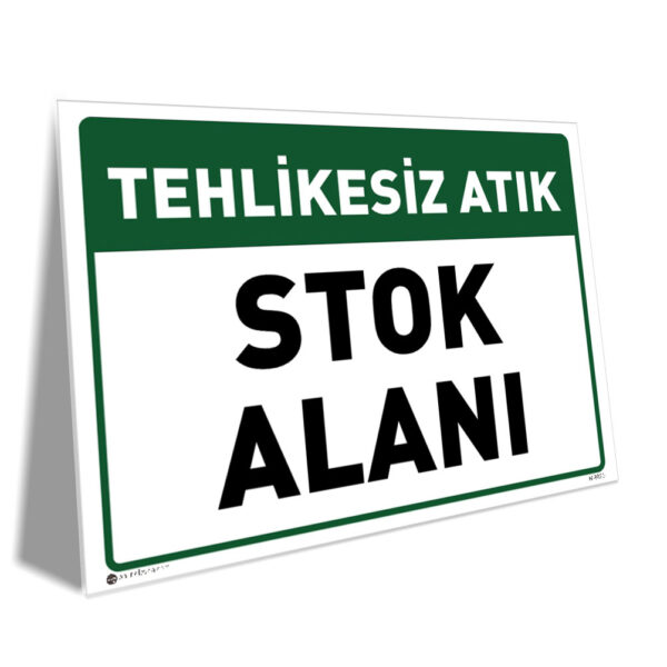 Tehlikesiz Atık Stok Alanı