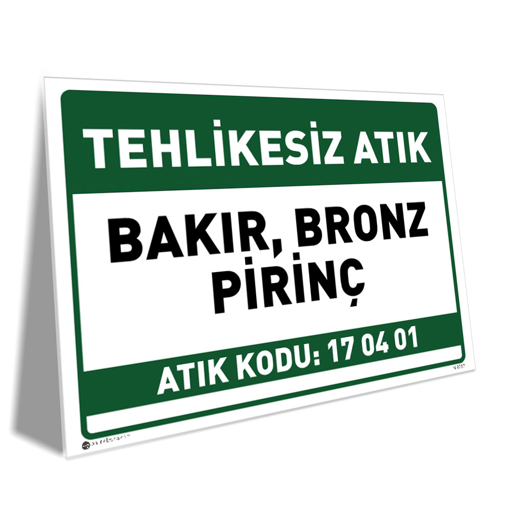 Tehlikesiz Bakır, Bronz, Pirinç Atık Tehlikesiz Bakır, Bronz, Pirinç Atık